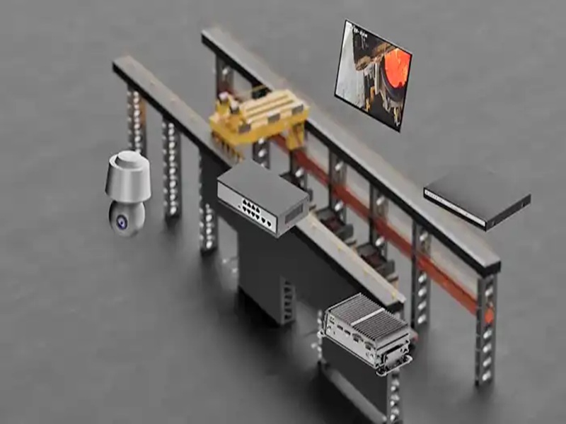 overhead crane hook tracking system